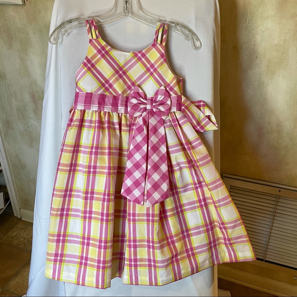 Bonnie Jean Girls 6X Springtime plaid! Get ready for spring
